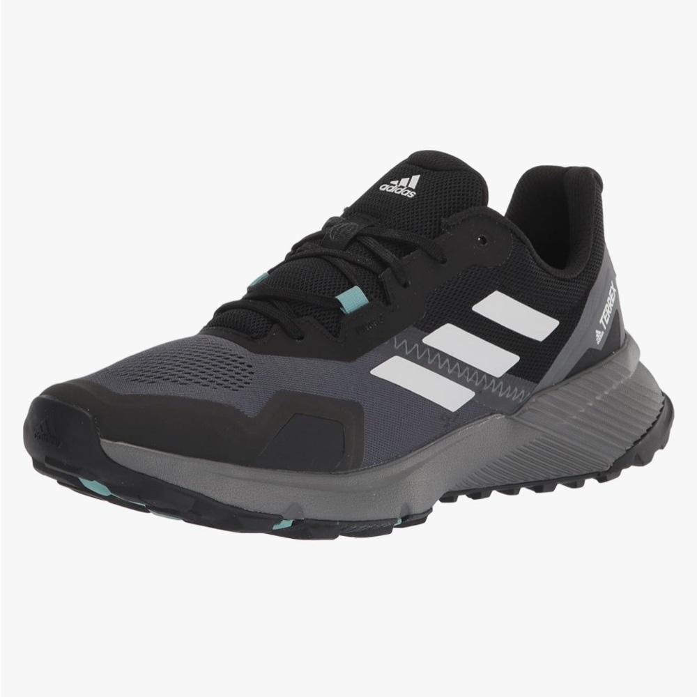 Adidas Women’s Black and Gray Running Shoes